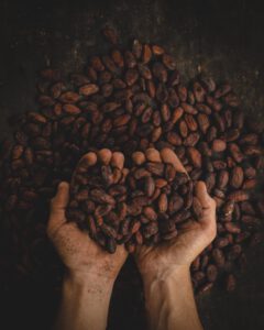 Roasted almonds